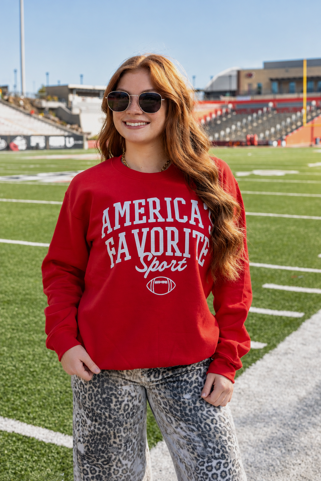 America's Favorite Sport Sweatshirt