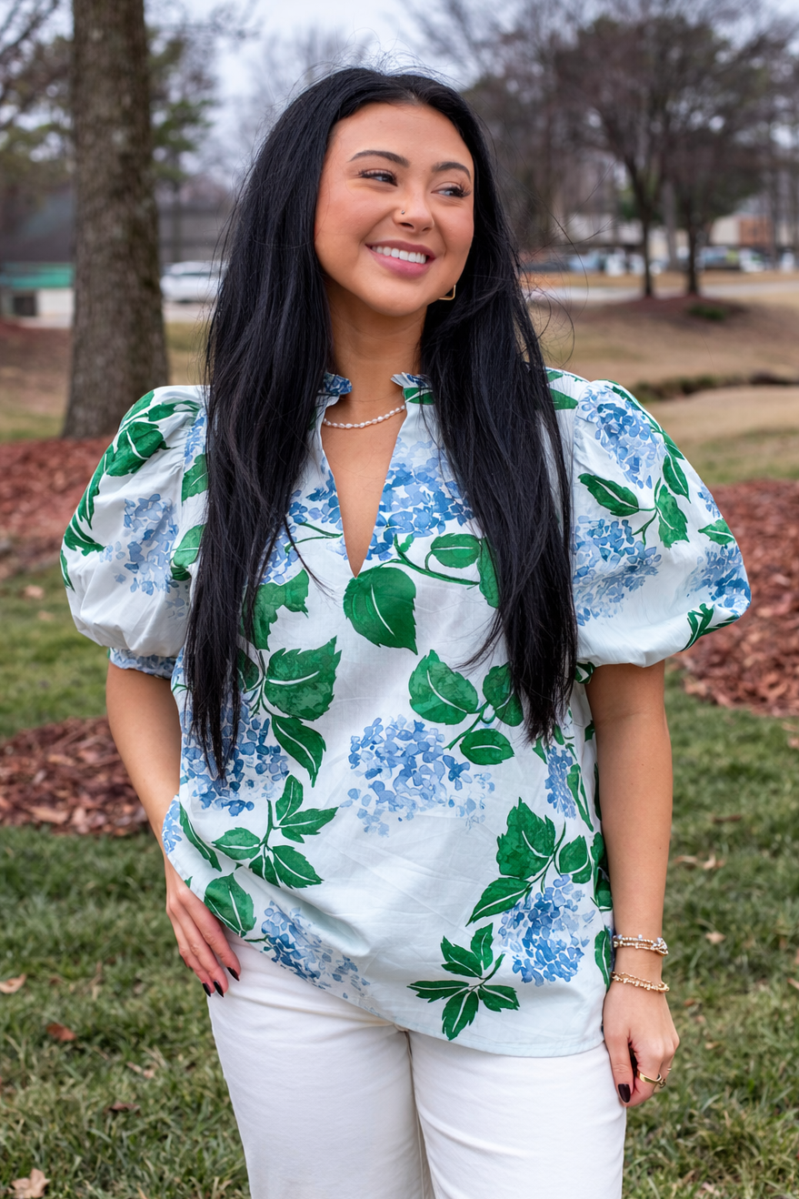 Mirla Puff Sleeve Top