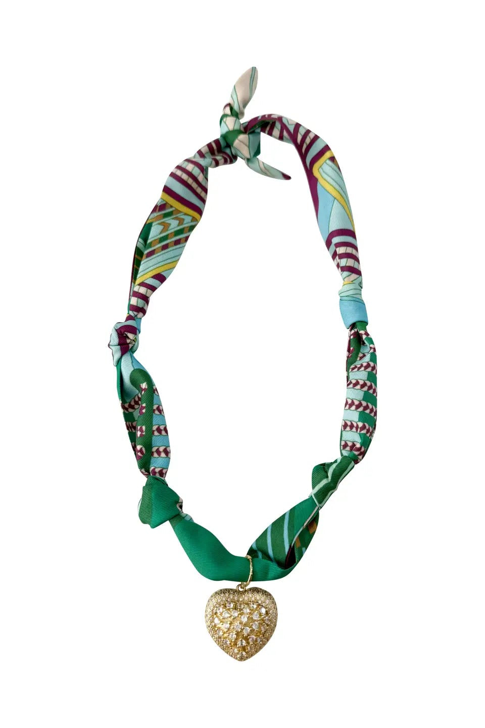 LINDA SCARF NECKLACE