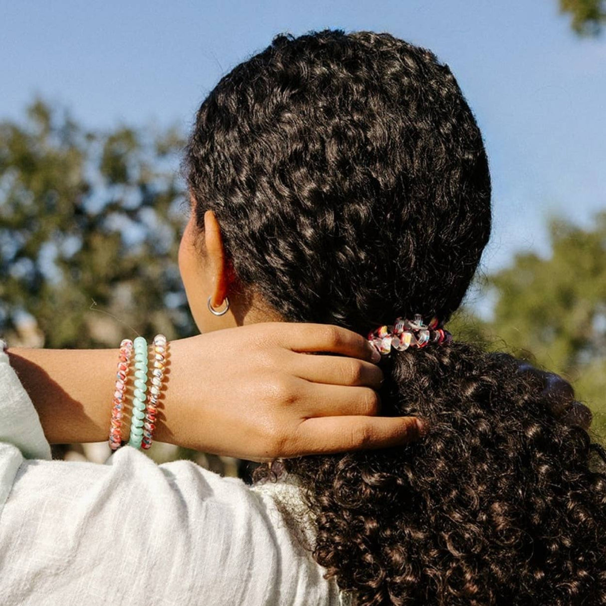 Spiral Hair Coils | Large | Spring Splash