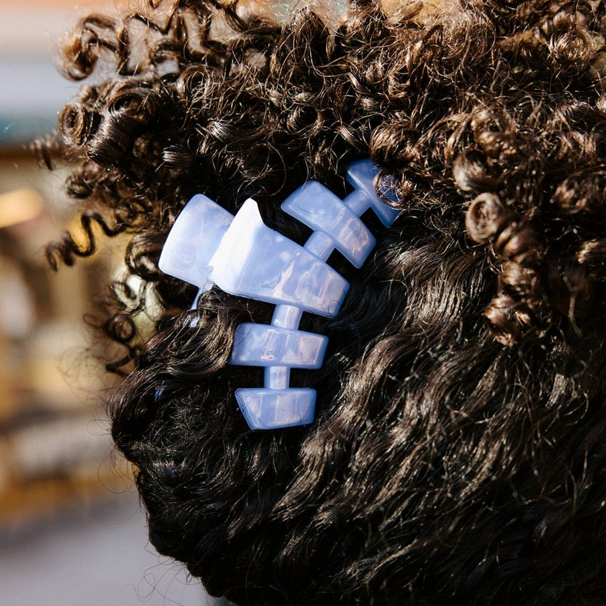 Classic Hair Clip | Medium | Blue Lagoon