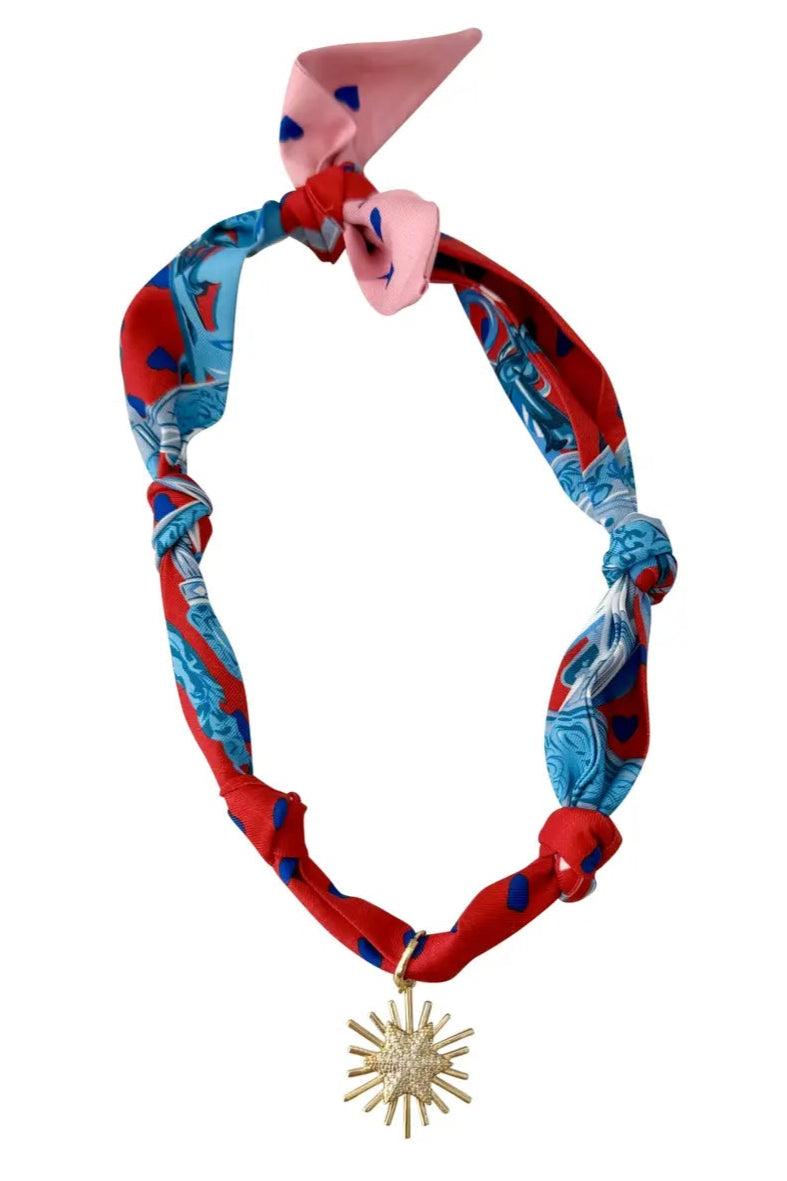 JUSTINE SCARF NECKLACE