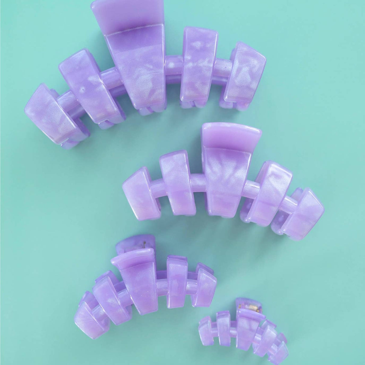 Classic Hair Clip | Large | Lavender Mist