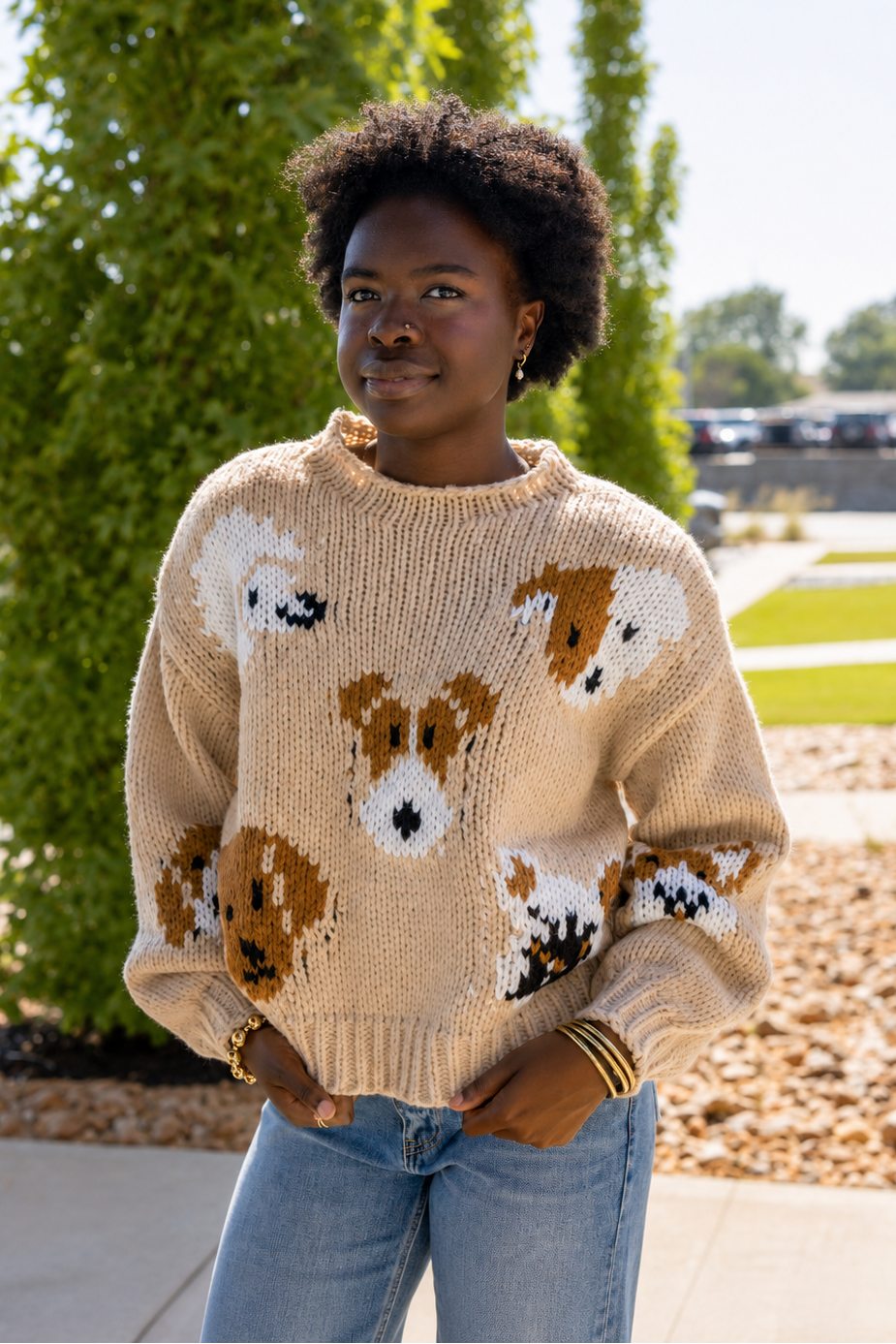 Puppy Face Sweater