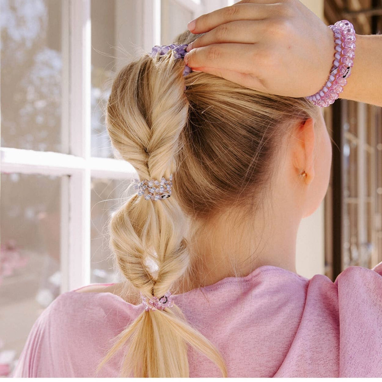 Spiral Hair Coils | Small | Lavender Mist