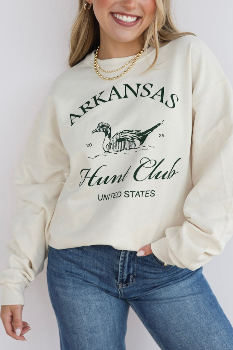 ARKANSAS DUCK HUNT CLUB SWEATSHIRT