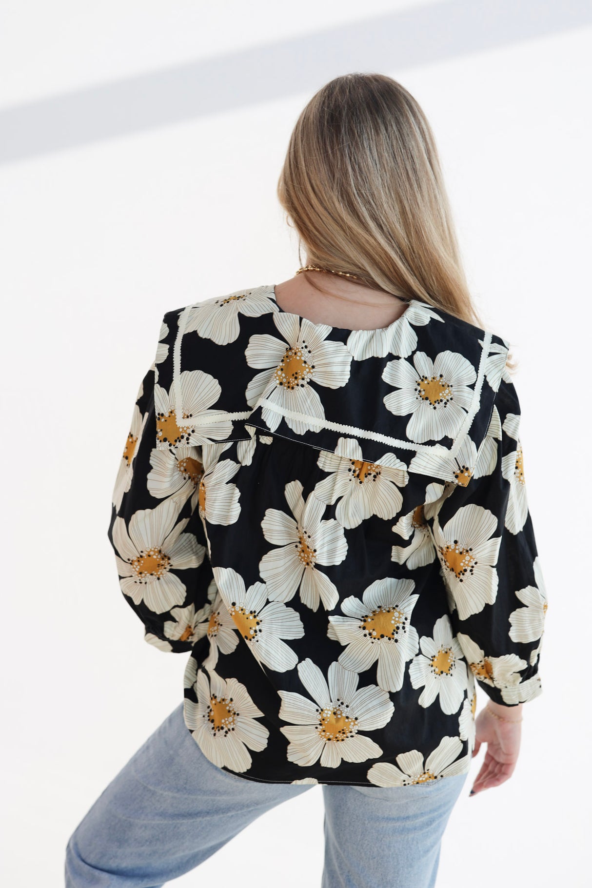 PICKED FOR YOU COLLAR TOP