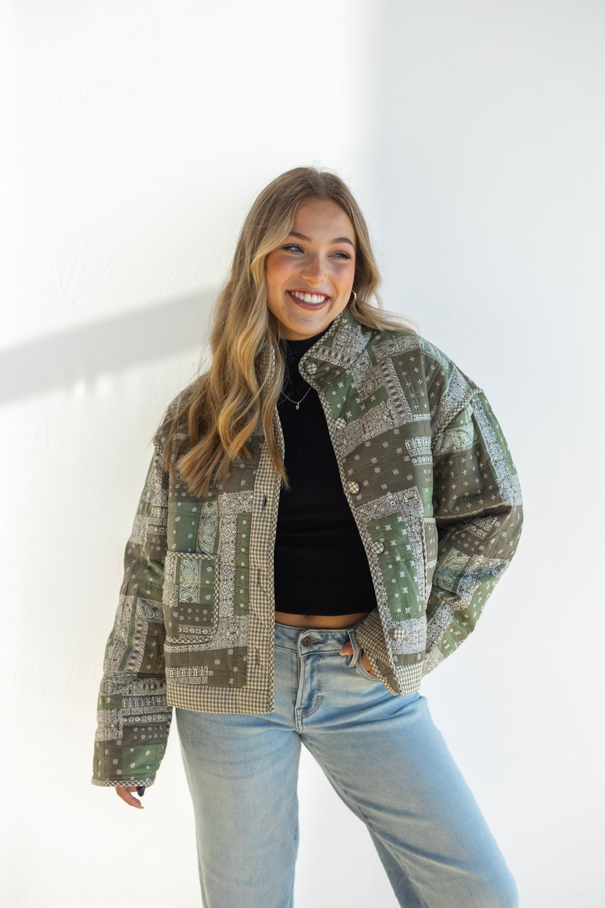 BANDANA PATCH JACKET