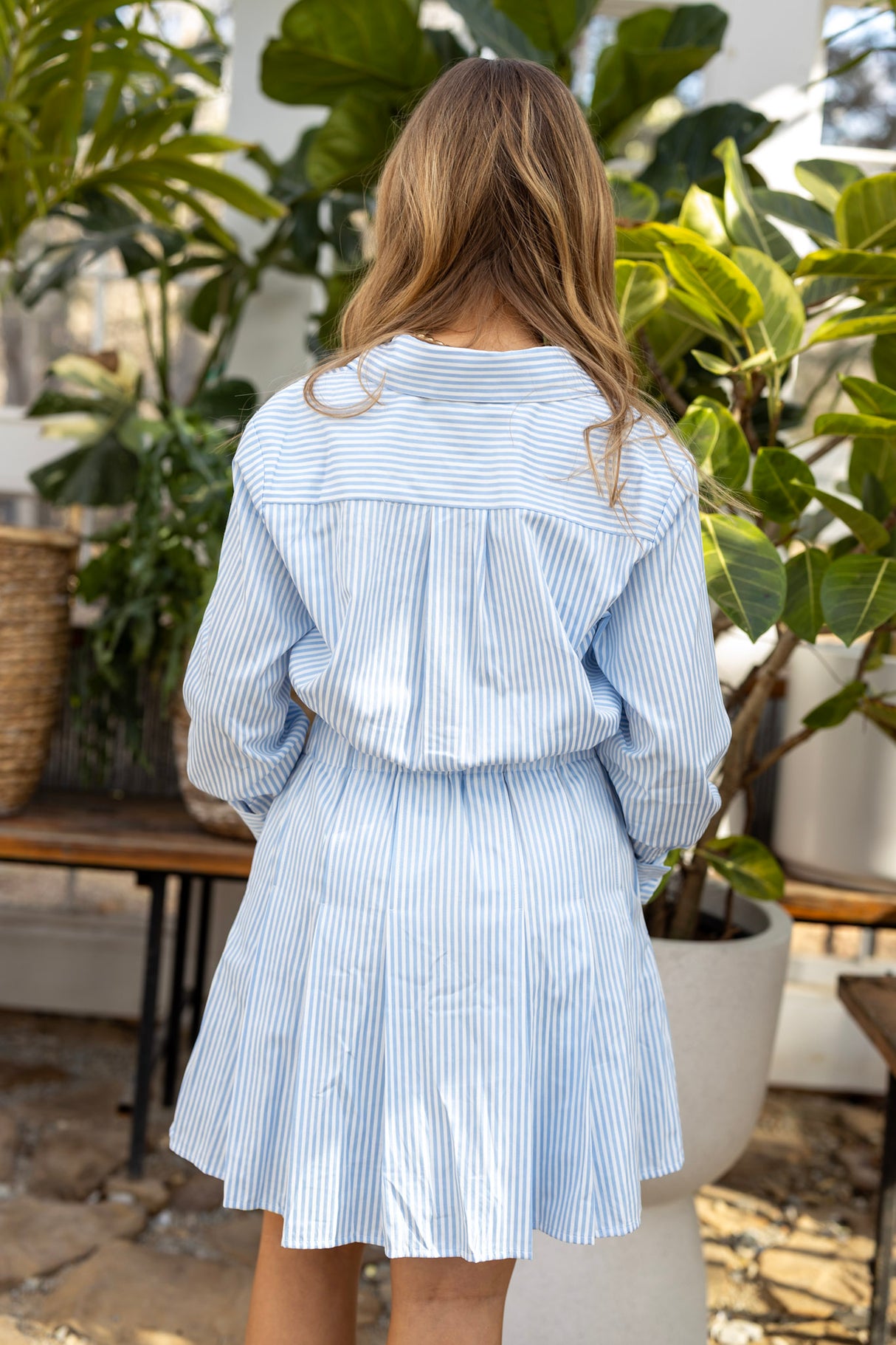 Business Button Up Dress