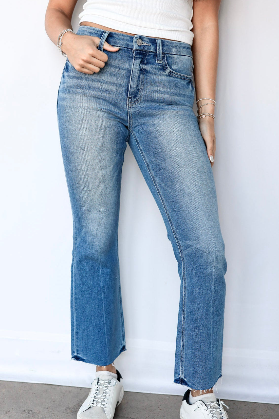Pleasant Kick Flare Jean