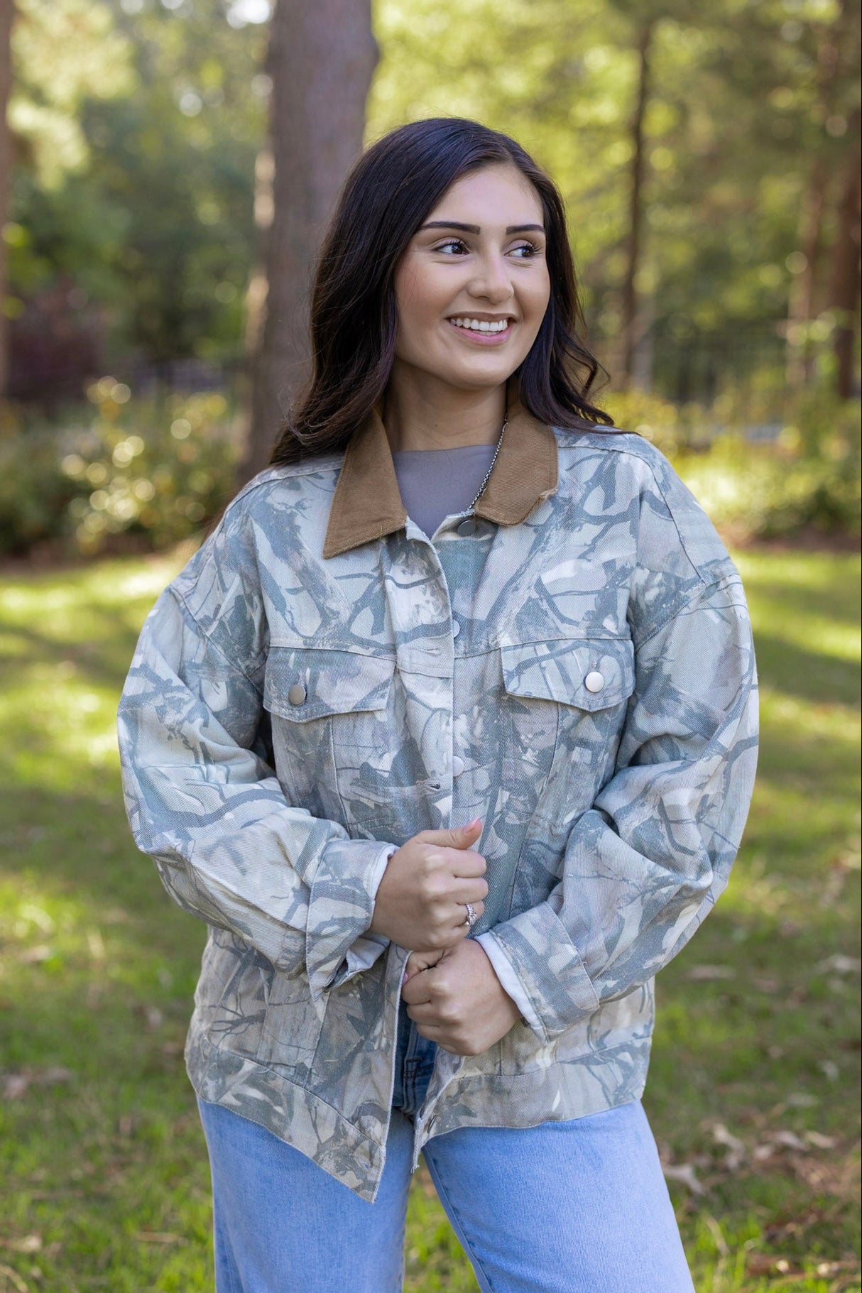 CAMO TRUCKER JACKET