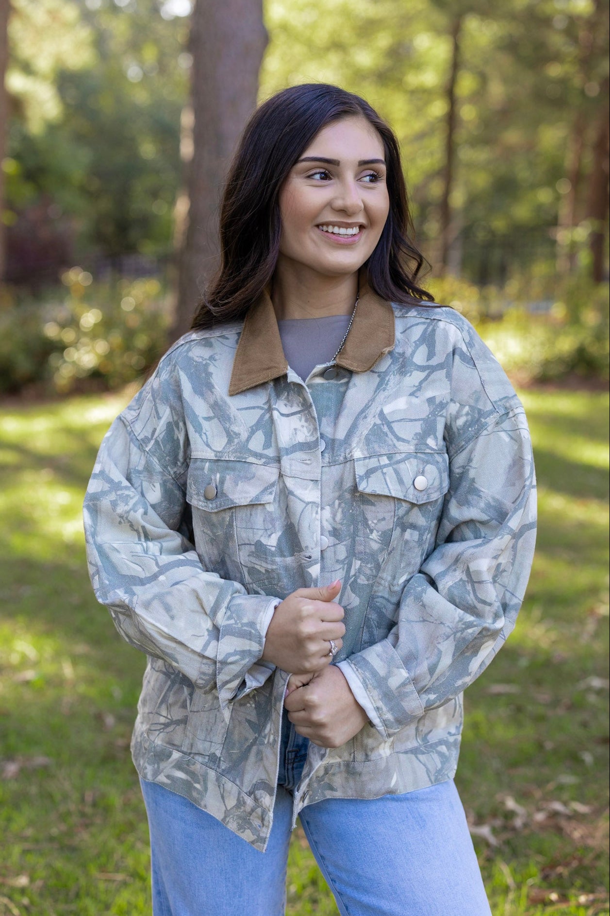 CAMO TRUCKER JACKET