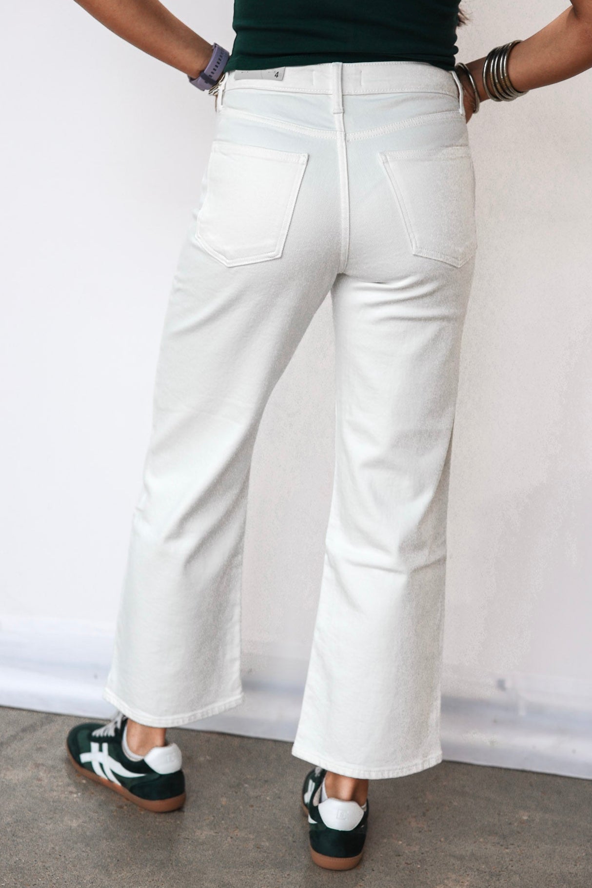 Slim Wide Leg Jeans