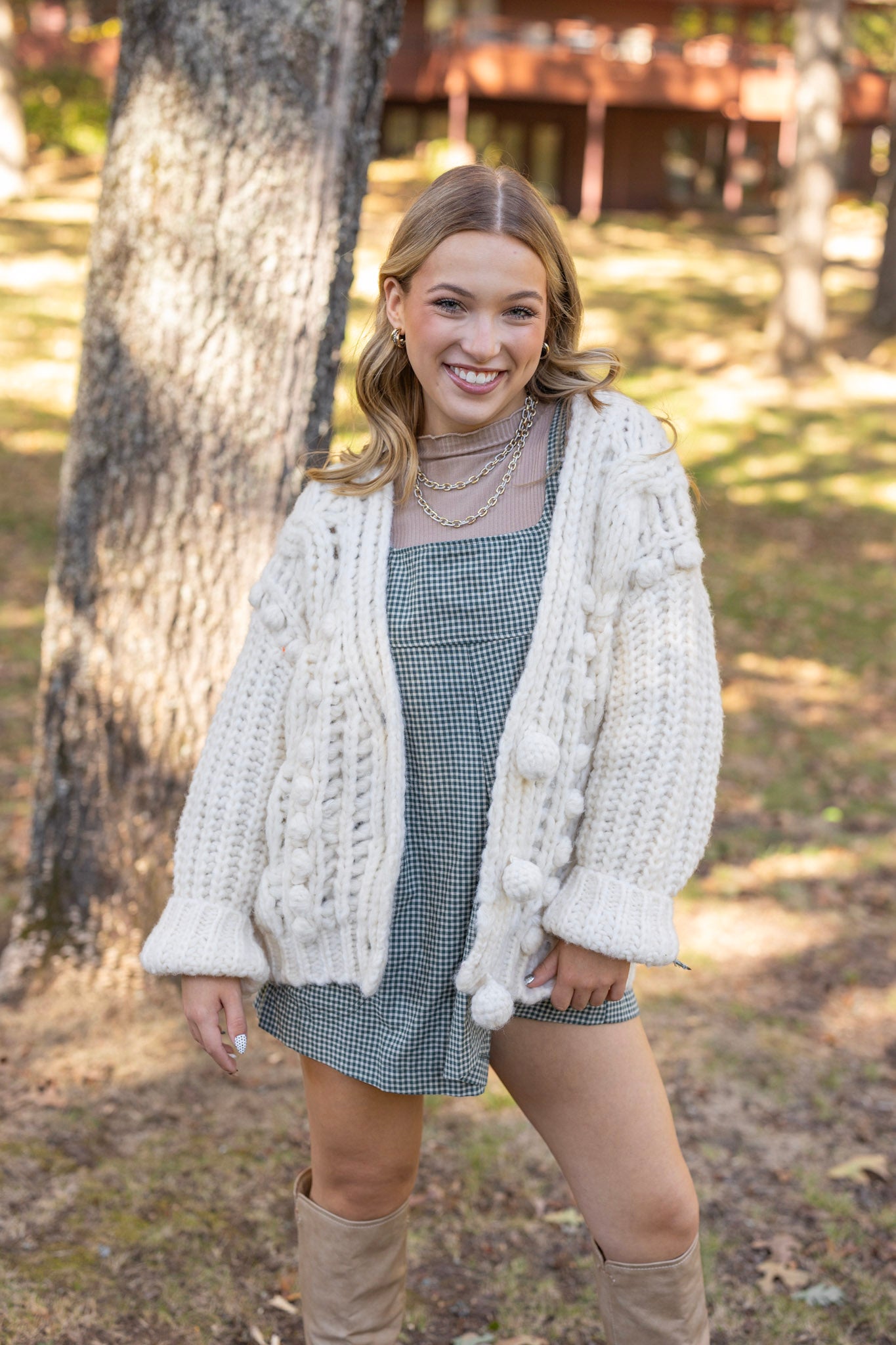 OVERSIZED CHUNKY CARDIGAN
