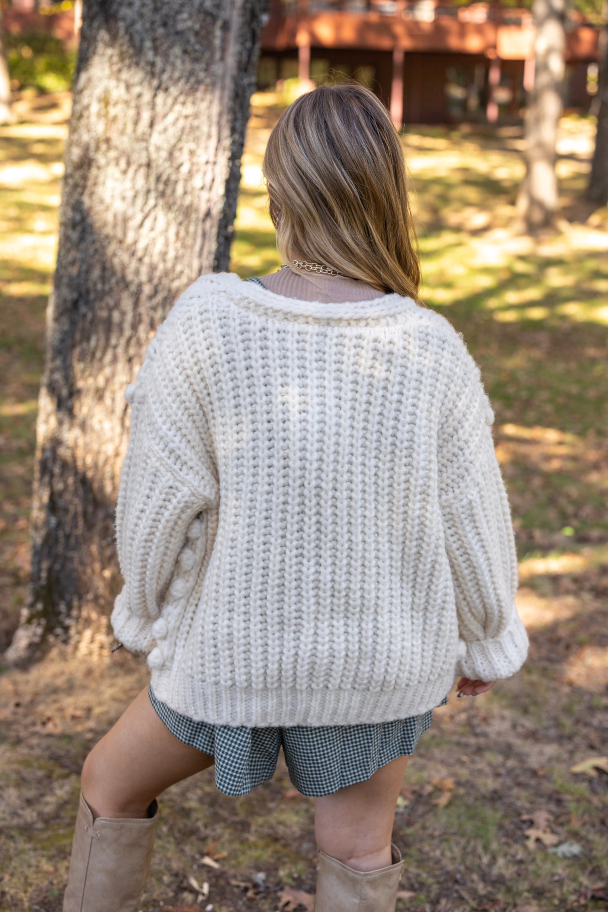 OVERSIZED CHUNKY CARDIGAN