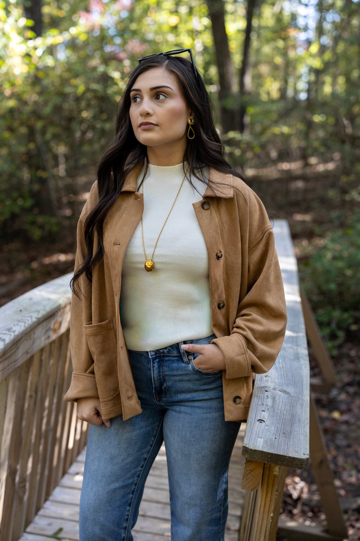 NEIDA SUEDE JACKET