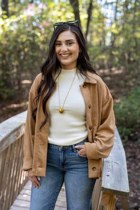 NEIDA SUEDE JACKET