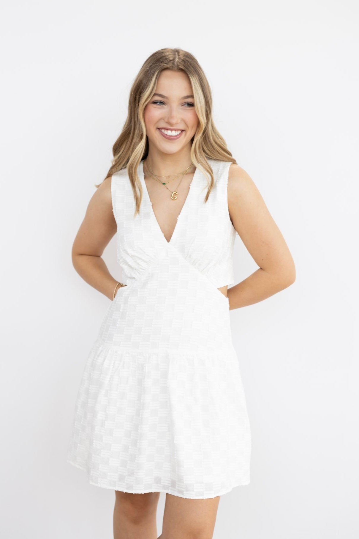 Junia Linen Mini Dress