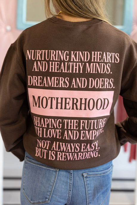 MOTHERHOOD CREW SWEATSHIRT