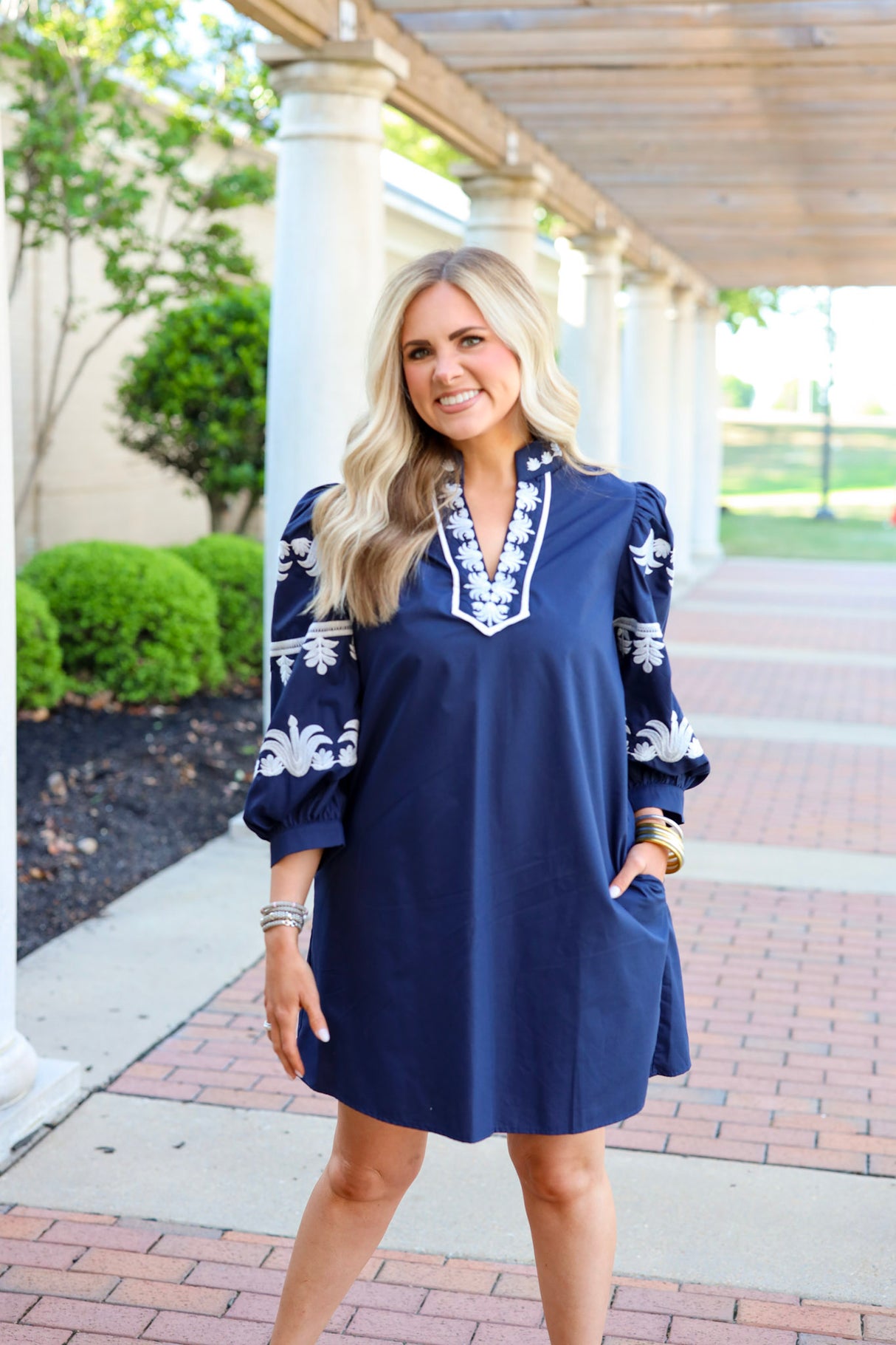 Mora Floral Short Dress