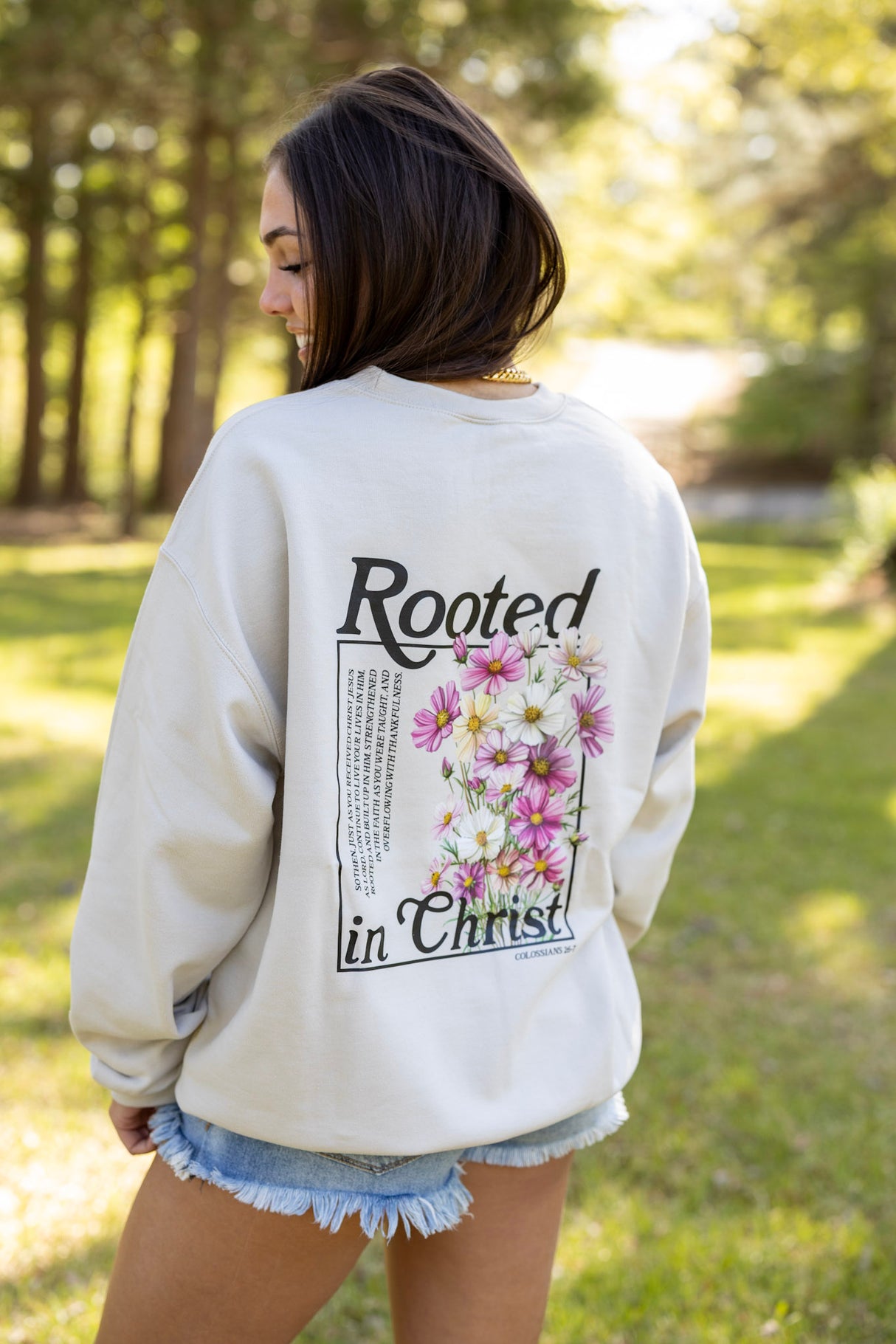 ROOTED IN CHRIST SWEATSHIRT