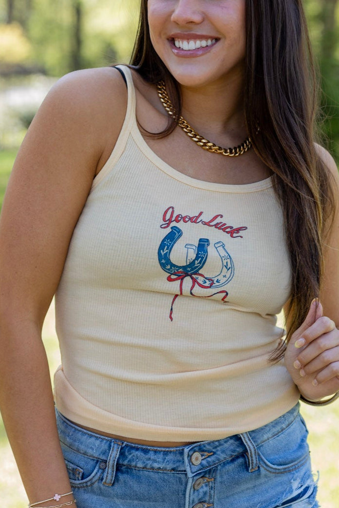 GOOD LUCK HORSESHOE TANK