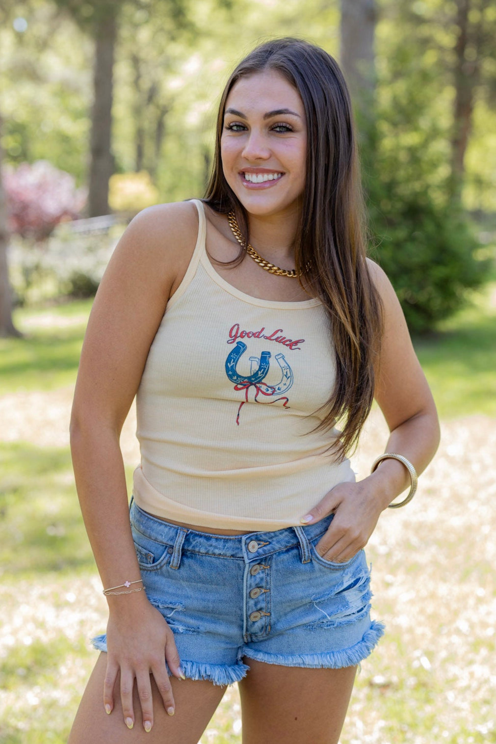 GOOD LUCK HORSESHOE TANK