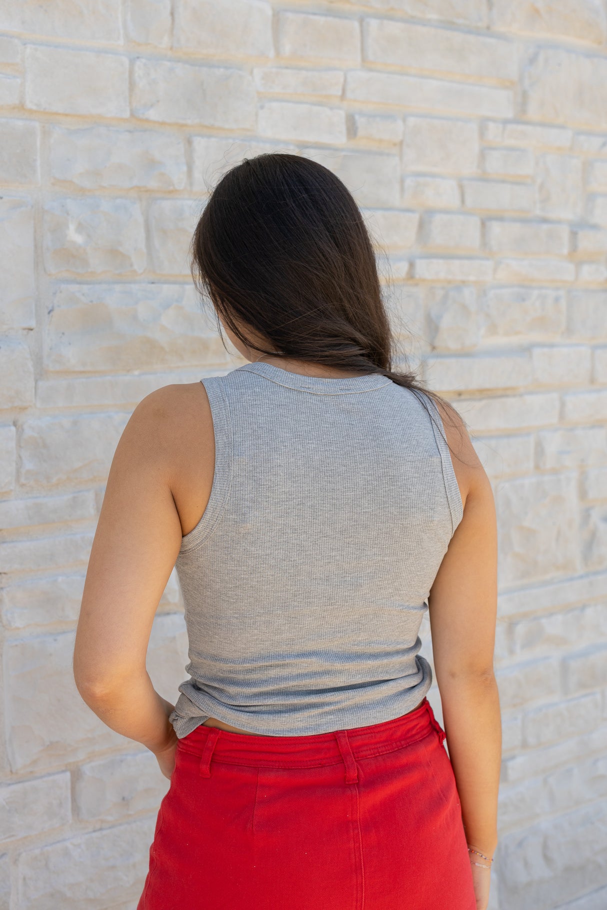 Essential Micro-Ribbed Tank (Multiple Colors)