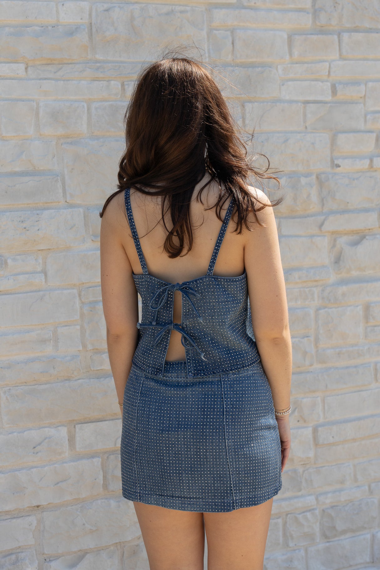 Glitz Rhinestone Tank