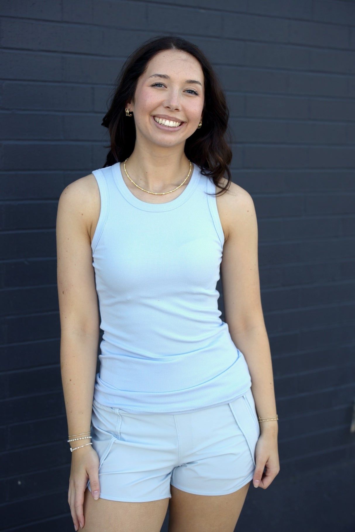 Essential Micro-Ribbed Tank (Multiple Colors)
