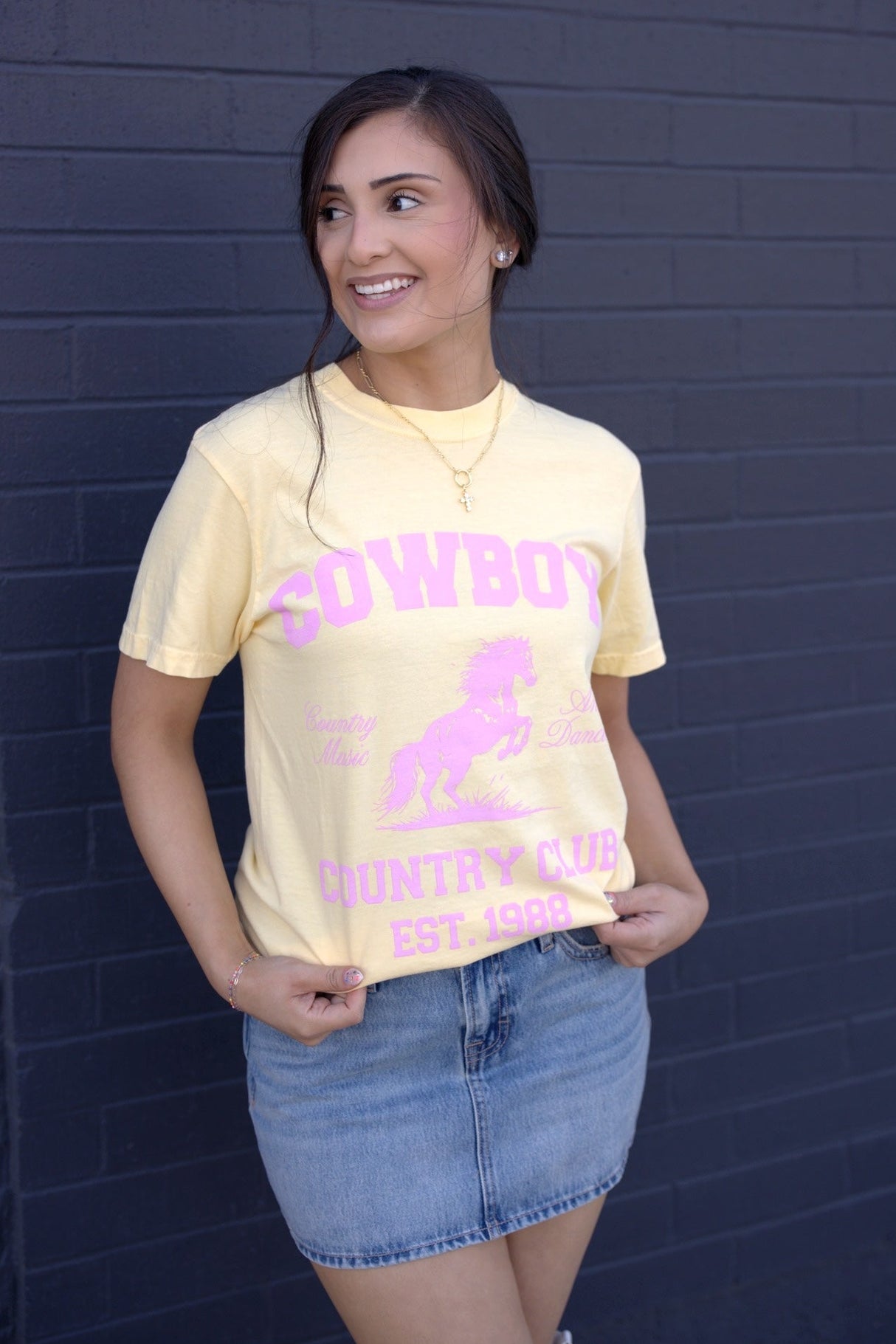 Cowboy Country Club Tee