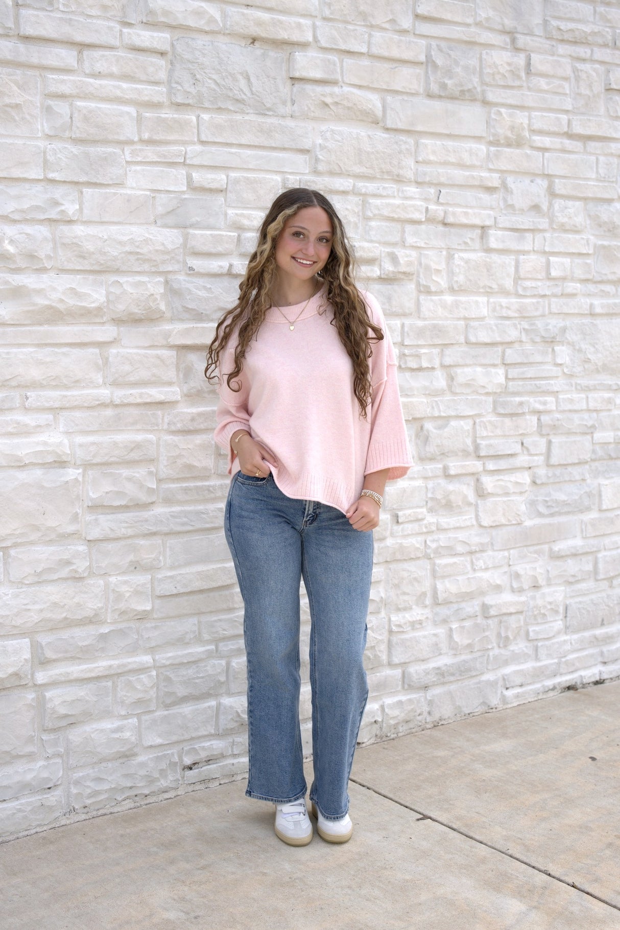 Crew Neck Oversized Sweater