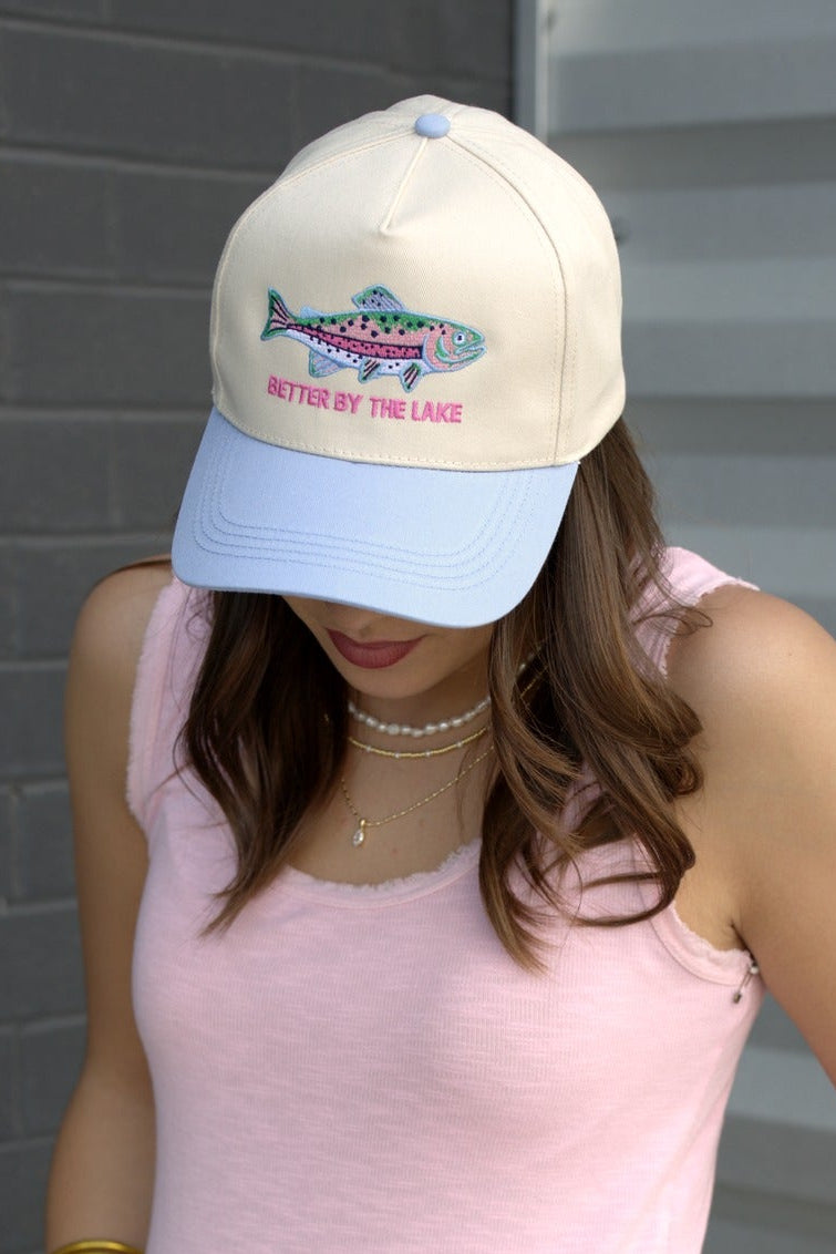 Better By The Lake Trucker Hat