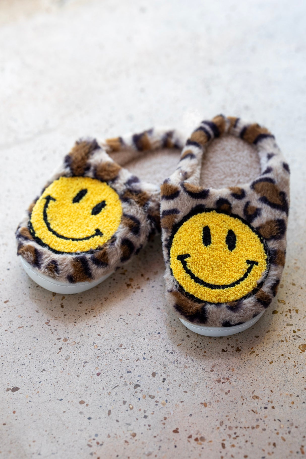 Leopard Smiley Slipper