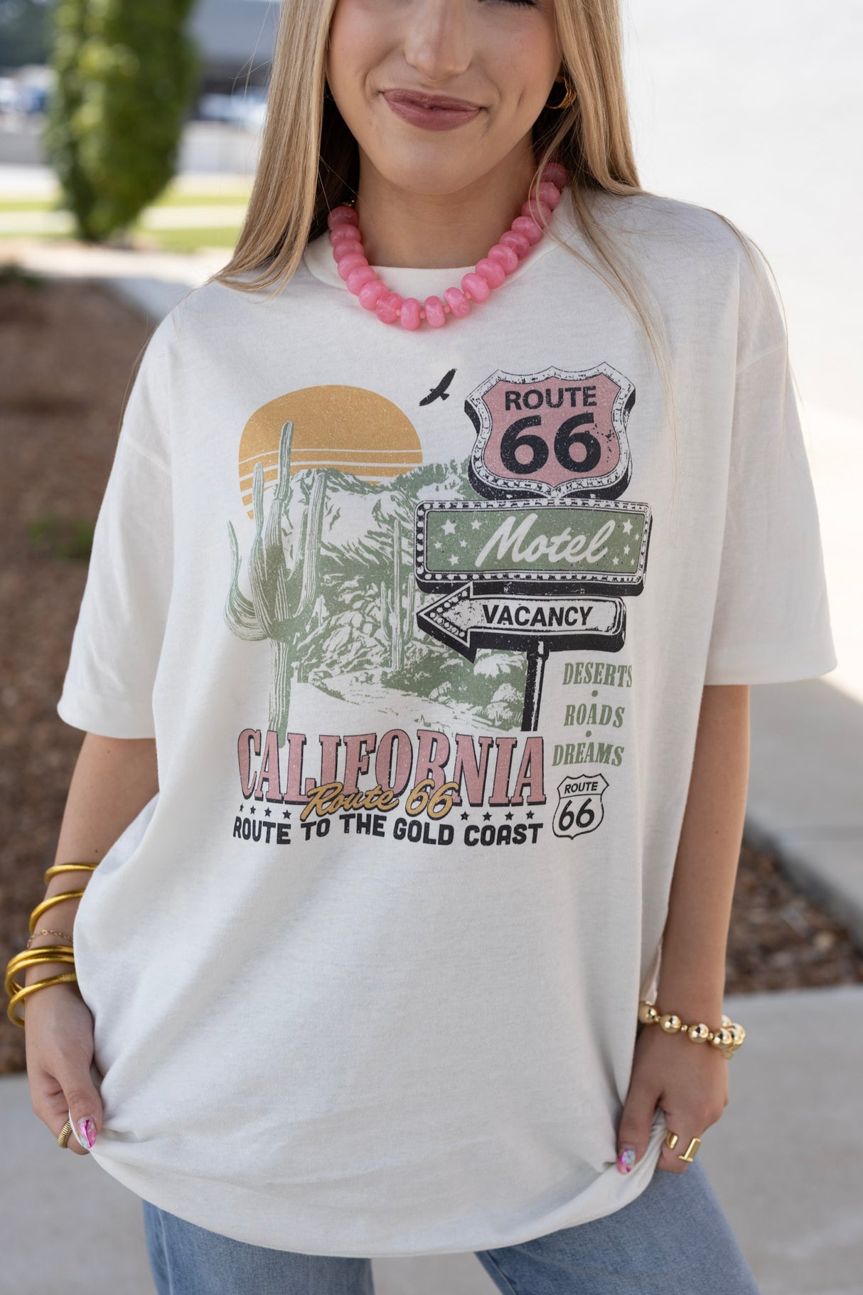 Route 66 Gold Tee
