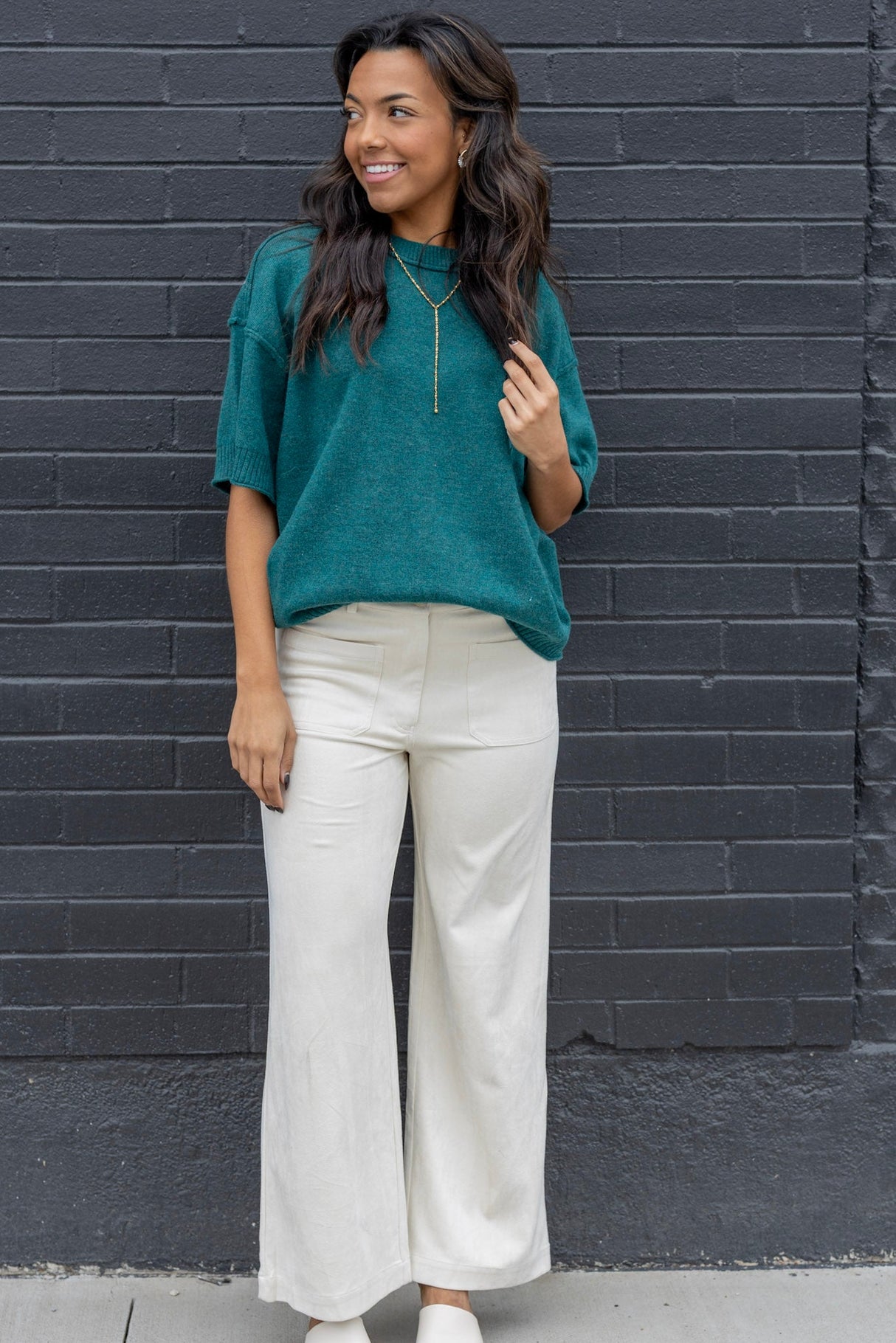 Raw Edge Sweater (Multiple Colors)