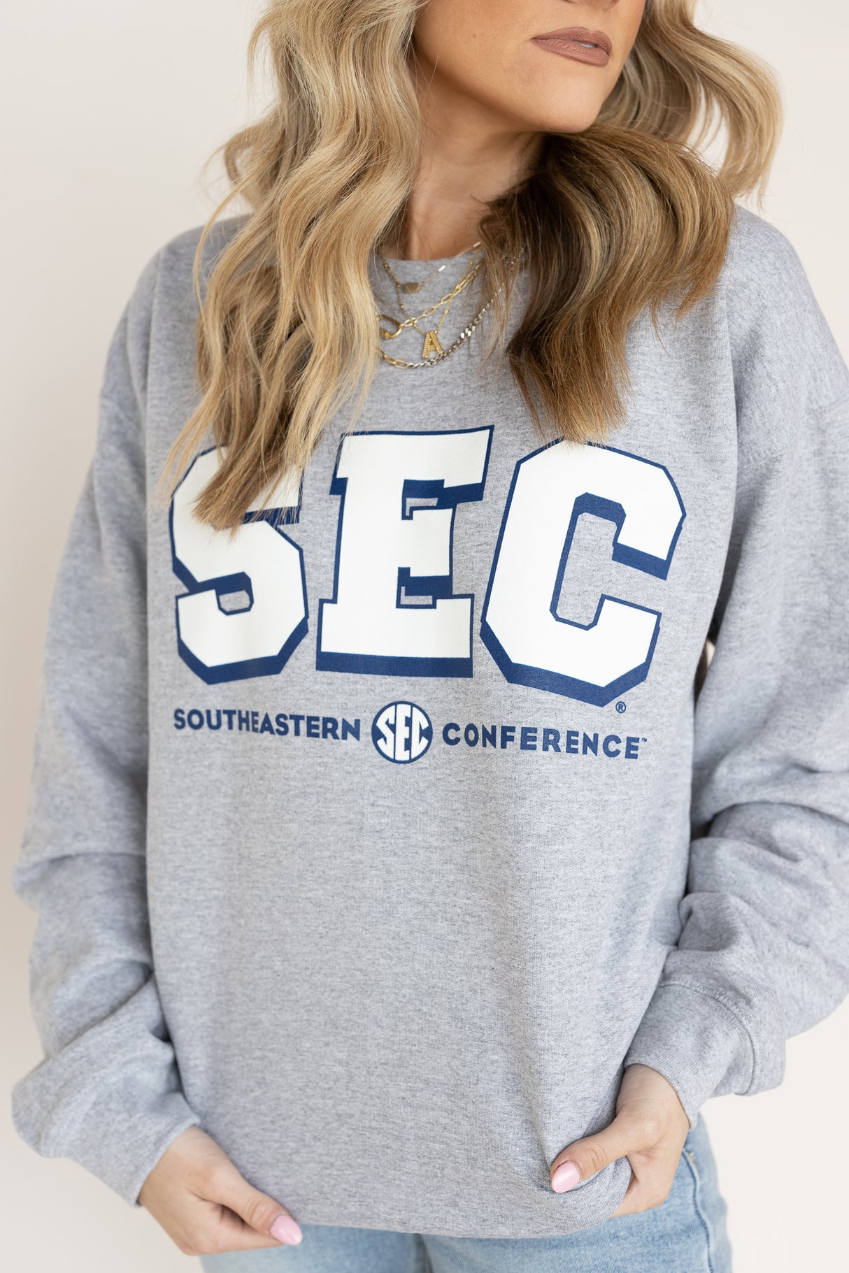 SEC BLOCK LOGO SWEATSHIRT