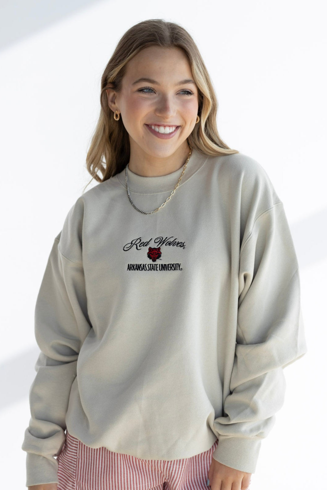ASU EMBROIDERED SCRIPT SWEATSHIRT