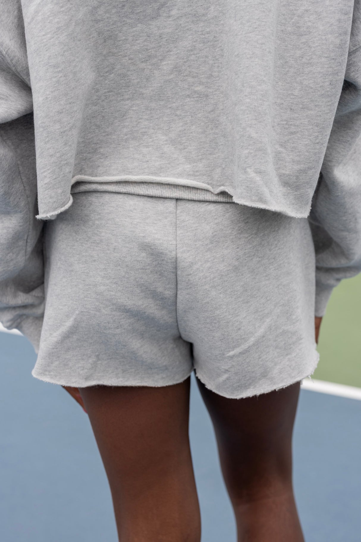 Mini Folded Sweatshorts