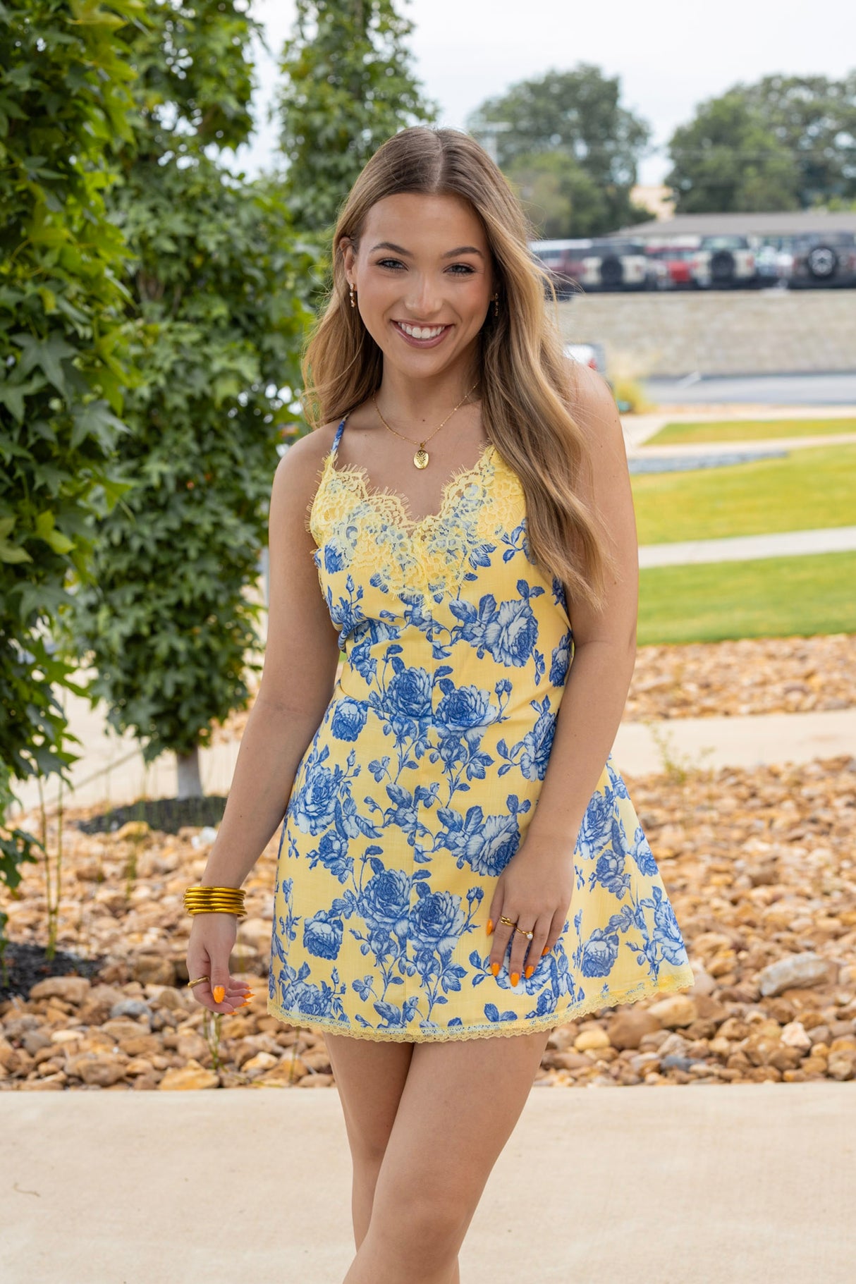 Floral Swing Mini Dress