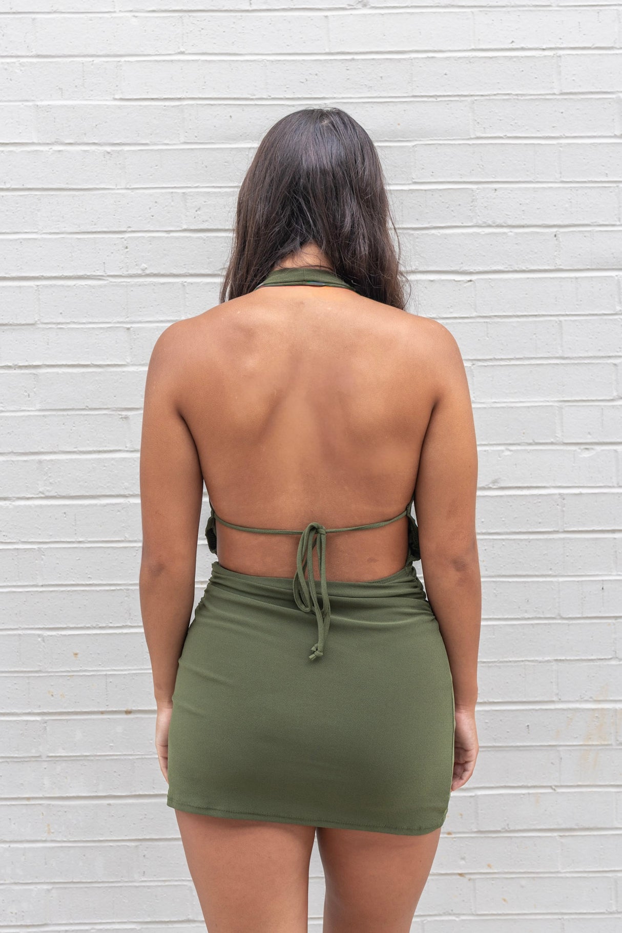 Cowl Neck Open Back