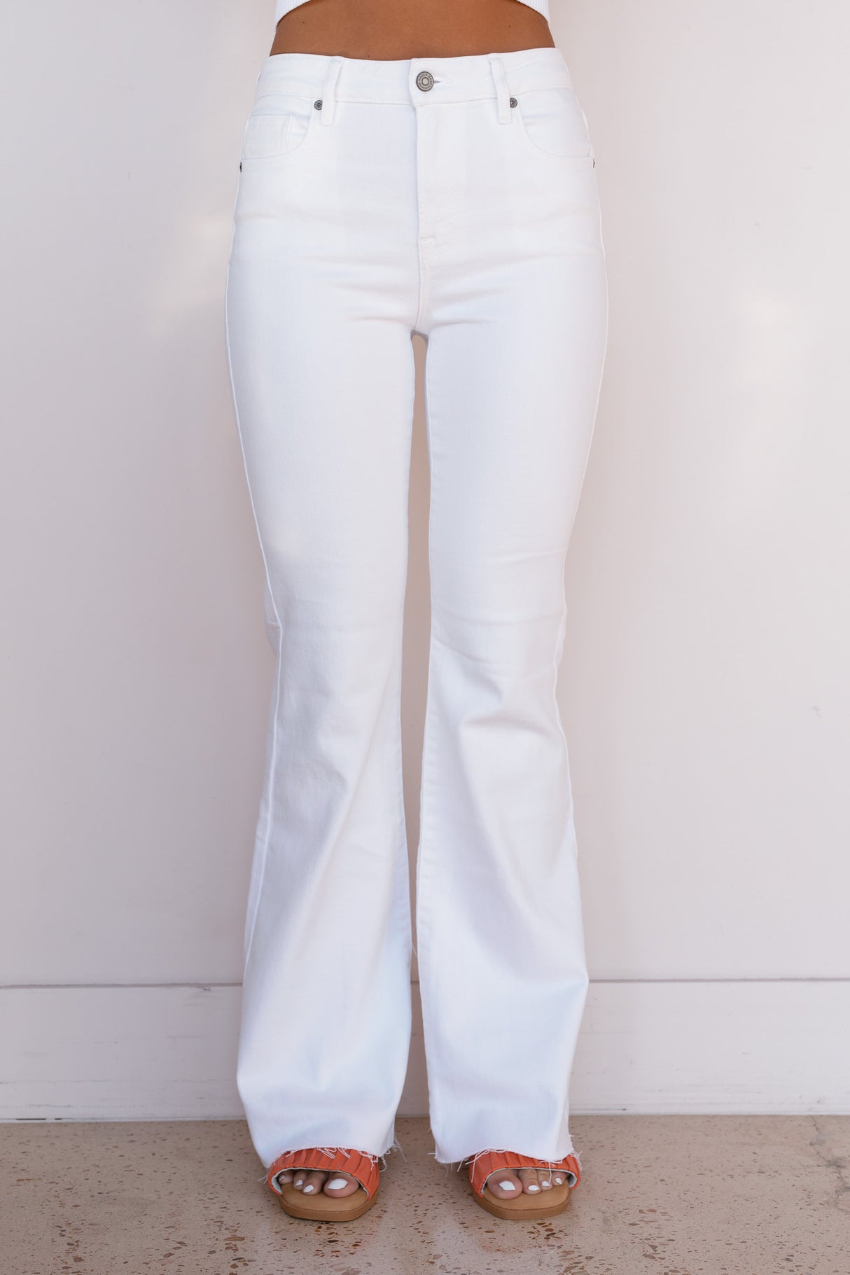 HAPPI FLARE PURE CLEAN CUT JEAN