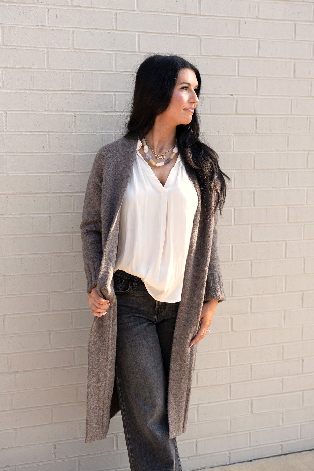 Long Sleeve Cardigan Knit