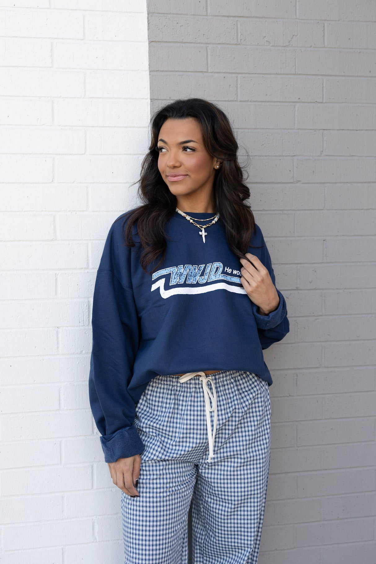 WWJD Skater Crewneck