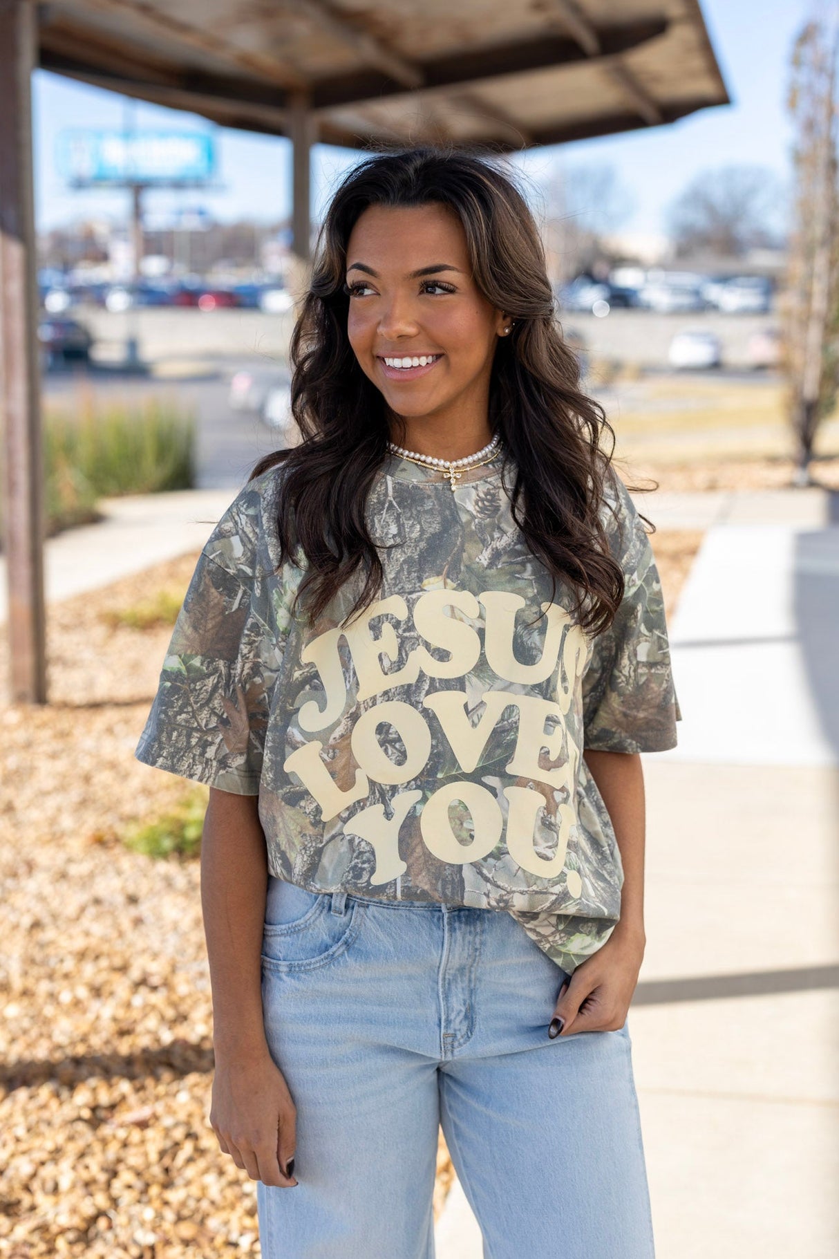 Jesus Loves You LMTD Camo Tee