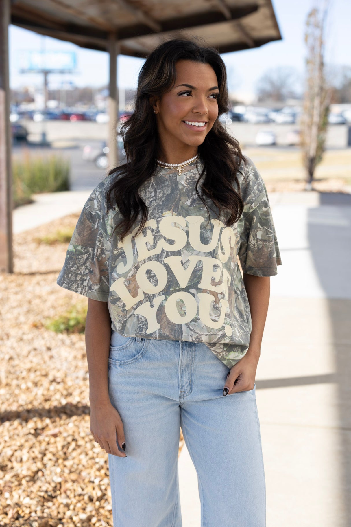 Jesus Loves You LMTD Camo Tee