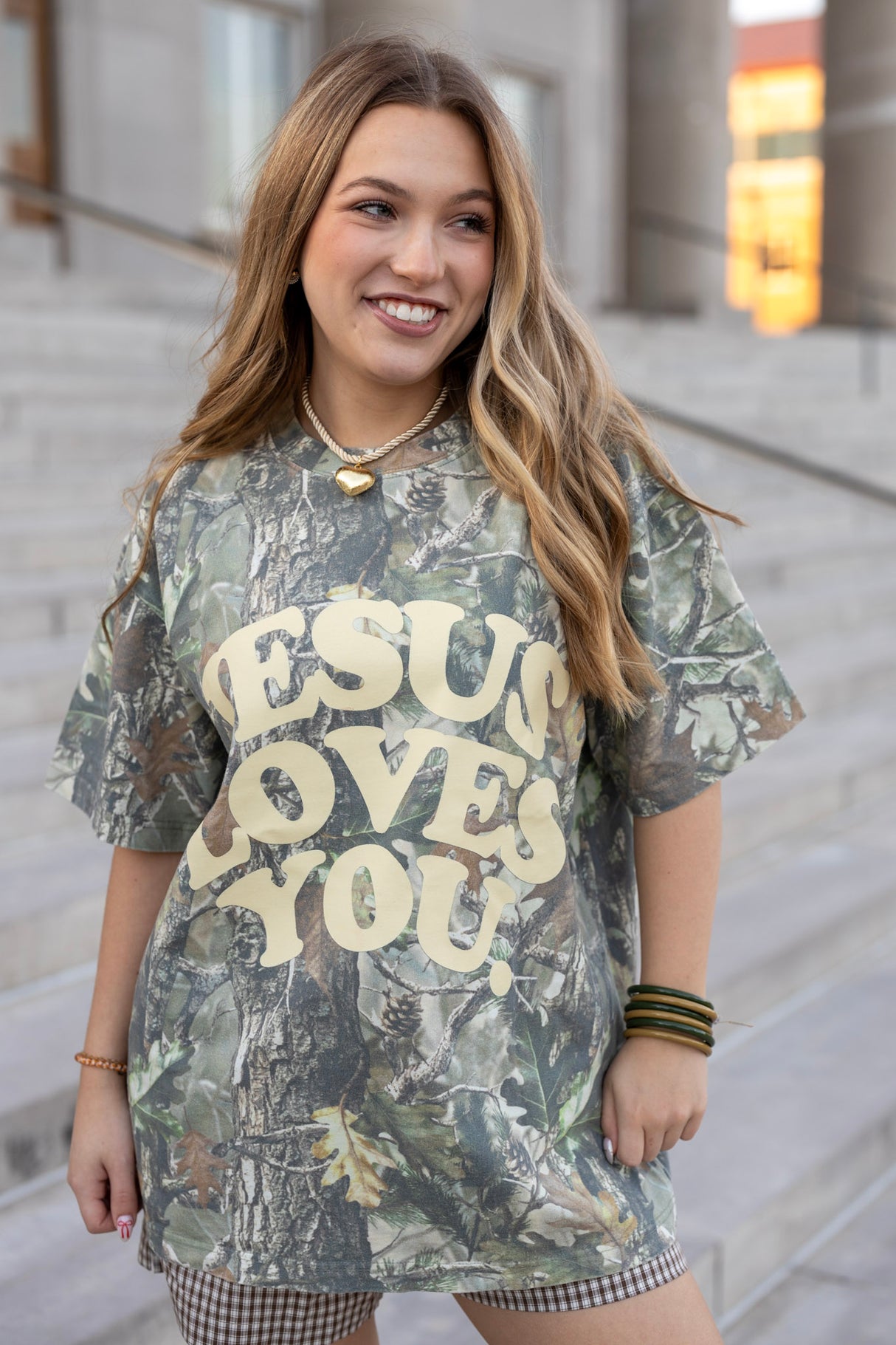 Jesus Loves You LMTD Camo Tee