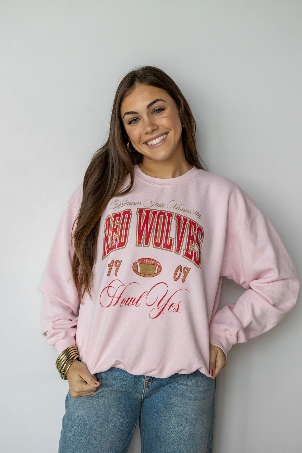 Arkansas State Wave Arch Sweatshirt