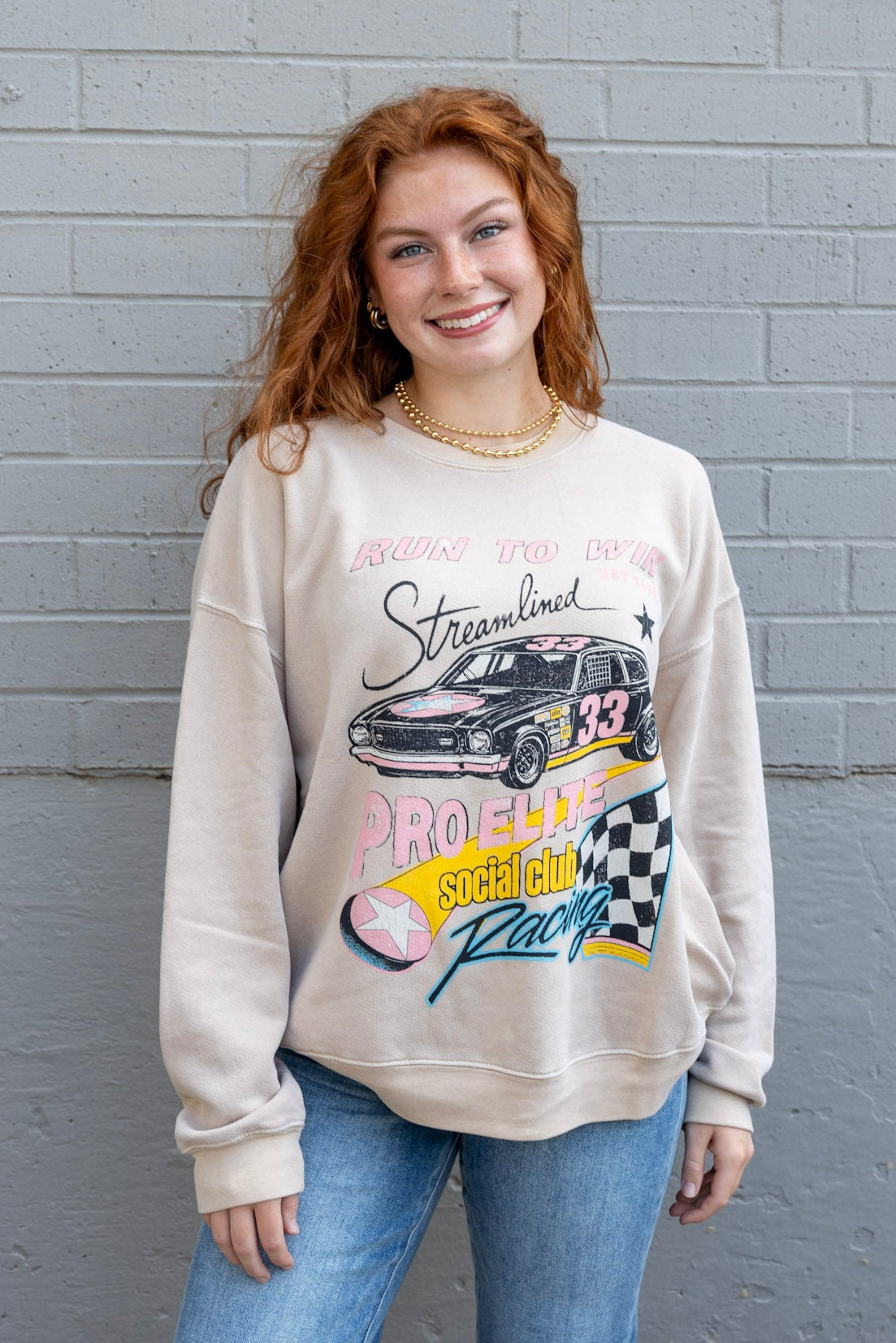 Run To Win Racing Sweatshirt