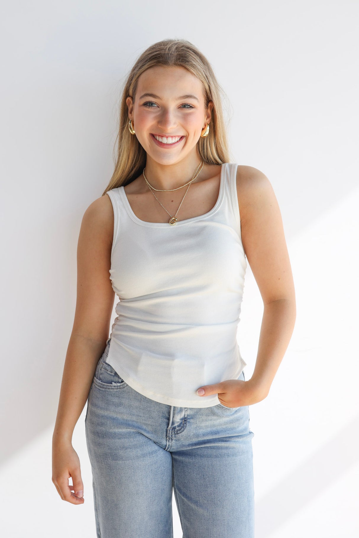 Marina Ribbed Knit Tank (Multiple Colors)